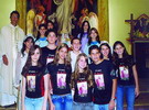 Participação dos crismandos e EAC na homenagem a Maria 
