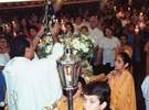 6&ordm; dia - Pe. Adauto recebe a imagem de N. S. Aparecida